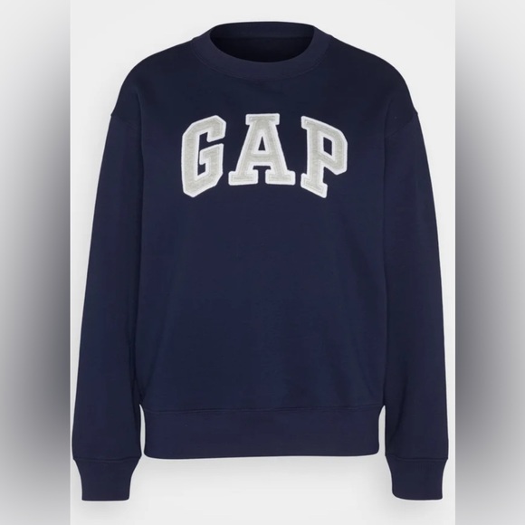 GAP Tops - GAP | Women’s Heritage Navy Sweatshirt | Size XL | NWOT